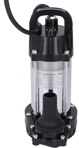 YWBL-WH DC24V 260W Tauchpumpe, Edelstahl-Kupfermotor mit ABS-Laufrad für Hochhub-Wasserübertragung Im Gartenteich-Schwimmbad