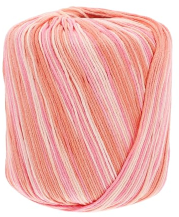 Fenical Baumwollkordel zum Häkeln und Stricken Dickes Selbstgemacht Handstrickgarn 1 Rolle Weiches Baumwollgarn Frei Zuschneidbar für Mützen und Bastelprojekte