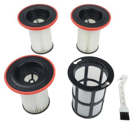 Ersatzfilter für Bosch Unlimited für gen2 für Serie 8 - HEPA Flachfaltenfilter mit Aktivkohle & Vorfilter für BCS8 BBS8 Staubsauger(B)