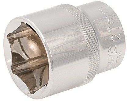 Silverline 501792 Socket 1/2 Inch Drive Metrisch, 27 mm