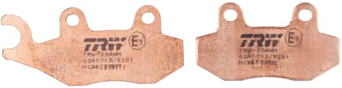 TRW MCB615SRM Sinter Maxi Scooter Bremsbelagsatz für Suzuki AN links,rechts, Vorderachse und andere Motorräder
