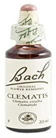 BACH FLORES DE BACH CLEMATIS 20 ml Glasflasche mit Tropfer, 20 ml
