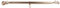 Piper Dachauflagestange Stahl 25 mm 120-205 cm