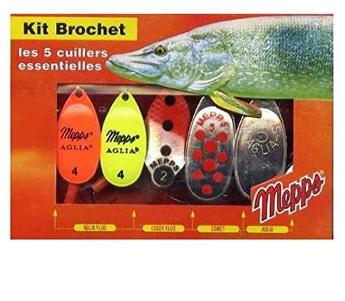 Mepps kit 5 cuillers brochets