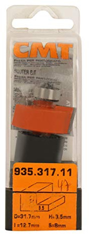 CMT ORANGE TOOLS 935.850.11 - FALZFRÄSER HM D=34.9X12.7 S=12