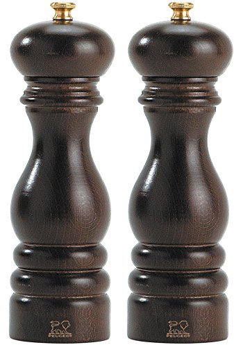 PEUGEOT Paris Set Pfeffermühle und Salzmühle Schoko 18 cm