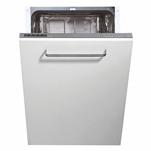 Teka DW8 40 FI - Lavavajillas Integrable de 45 cm, para 9 Cubiertos, 5 Programas de Lavado, 4 Temperaturas, Descalificador y Microfiltrado, Color Acero Inoxidable