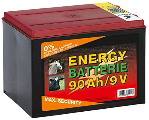 Kerbl Weidezaunbatterie Trockenbatterie Batterie Zink Kohlenstoff 9V 90Ah 441213