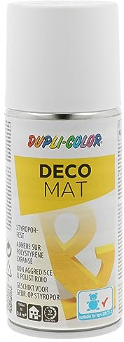 DUPLI-COLOR 626180 DECO MAT Bianco opaco 150 ml