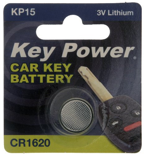 Key Power CR1620-KP Car Key Fob Lithium Battery 3 V