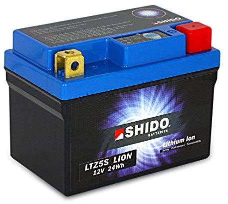 SHIDO LTZ5S LION -S- Batterie Lithium, Ion Blau (Preis inkl. EUR 7,50 Pfand)