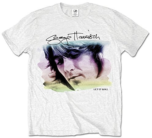 George Harrison Men's Water Colour Portrait Short Sleeve T-Shirt