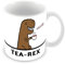 FT Funny Tea-REX Dinosaur Coffee, Tea Mug Ceramic White 11oz
