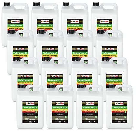 Isolbau Tiefengrund LF - 80 L Wässriger Acryl-Grund für Innen & Außen - Tiefgrund, Haftgrund für professionelle Grundierung