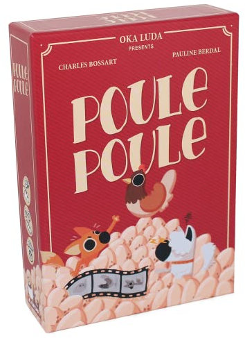 Poule Poule - Jeu de cartes d'ambiance - compter les oeufs - jeux de société rapidité et concentration