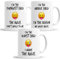 Faithful Prints Youngest Middle Oldest Child Sister Brother Rules Funny Coffee Mug Tea Cup Gift Set