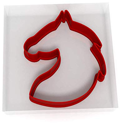 Ausstechform Ausstecher für Kekse und Fondant, Pferdekopf, 8 cm