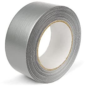 SILISTO Universal Gewebeband 1 Stück, Isolierband, Panzerband, Paketband 50mm - 50m, Wetterfest, Wasserfest, Hitzebeständig zum Reparieren, Befestigen, Bündeln, Verstärken oder Abdichten