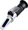 Wein Refraktometer, LEERCHUANG Brix Refractometer for Wine Making, Dual Scale - Brix 0-40% & Alcohol 0-25% Vol, Wine Refractometer for Measuring Sugar Content and Predicting Wine Alcohol Degree