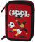 CUCUBA Astuccio Scuola 3 Scomparti Tipo MIlan Cuore Rossonero 37 pz