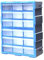 FytStycale Cassettiera portaoggetti Contenitore organizzatore Multiuso Scatola portautensili con cassetti Multipli per Dadi Artigianato Gioielli bulloni, Blu 18 Cassetti