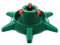 SOFTILLO XMAS Christmas Tree Stand for Real Trees – Holds Up to 10 Feet, Heavy Duty with Water Reservoir, Adjustable 6-Leg Base, Strong & Sturdy Design, Assembles in Minutes – Green