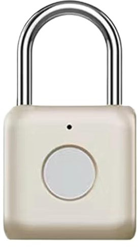 Acunny Cerradura inteligente con huella digital, candado inteligente de dactilares - Cerradura inteligente sin llave de huella dactilar - Candado inteligente con biométrico sin llave para