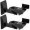 Pokronc Wall Mount Speaker Bracket, Heavy Duty Speaker Mounts, 2X Household Speaker Stands, Metal Surround Sound Speaker Mount, 1 Set 2 Pieces, Speaker Bracket Up To 55lbs