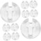 GRIRIW Cord Ends Store Fastener 20pcs Rollo Kettenhalter Universal Perlenkettenklemme Für Jalousien