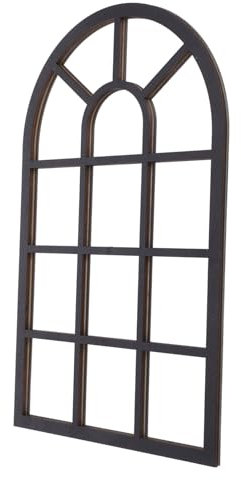 Gadpiparty Ventanas Decorativas Marco De Madera Pegatinas De Pared Efecto Arqueado Decoración Versátil