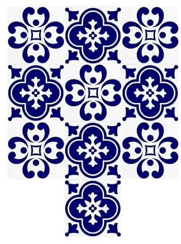 Piastrelle Adesive 10 pezzi di pellicola adesiva for piastrelle for piastrelle a terra in cucina paraschizzi pavimento PVC carta da parati artistica staccare e attaccare Piastrelle Adesive Muro(15x15c