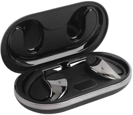 POENVFPO AI Translator Earbuds Real-Time 144 Language Translation Wireless 5.4 Cuffie per Ganci Auricolari con Batteria di 8 Ore per l'apprendimento delle attività di Viaggio (BLACK)