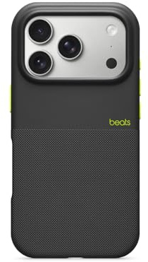 Beats iPhone 17 Pro Rugged Case with MagSafe & Camera Control, Scratch & Drop Tested, Matte Texture with Microfibre Lining - Everest Black