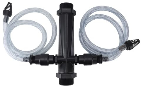 ZAWELIYO Inyector de Fertilizante Riego por Goteo Eficiente para Riego Agrícola Material: Plástico (3 pulgadas)