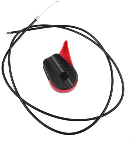 Kit Câble pour gaz 165cm Commande Acier Kit Câble pour gaz 165cm(Red) | Longueur 165cm, acier pour tressé pour robuste, gaine flexible étanche, remplacement direct pièce 17850-VG3-D01