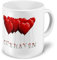 digital print XXL Jumbo-Städtetasse Cuxhaven - XXL Jumbotasse mit Design Herzballons - Städte-Tasse, Städte-Krug, Becher, Mug