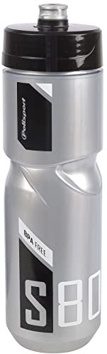Polisport BIDON S800 800ml Plata/Negro/Blanco, Adultos Unisex, Multicolor (Multicolor)
