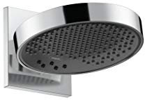 hansgrohe wassersparender Duschkopf Regendusche Rainfinity (250mm, rund, 3 Strahlarten, Wandmontage) chrom