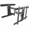 StarTech.com TV Wall Mount for up to 80 inch (110lb) VESA Mount Displays - Low Profile Full Motion Universal TV Wall Mount - Heavy Duty Adjustable Tilt/Swivel Articulating Arm (FPWARTS1), Black