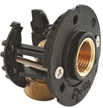 SOMATHERM FOR YOU - Fixation robinet Machine à Laver tube PER Ø12 - Kit complet raccords Compression F15/21 Pose facile - Résistant - Fabriqué en France