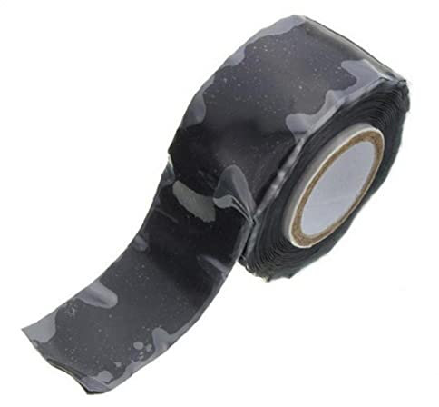 TOSSPER 1.5m Reparatur Sealing Isolierband, Silikon Wasserdichtes Selbst Bänder Für Rohr Plumbing Wasserschlauch Leaks Elektrokabel