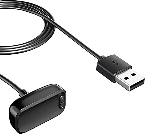 MUSMU Charger Compatible for Fitbit Charge 5 - Replacement USB Charger Adapter Charge Cord Charging Cable for Charge5 Heart Rate Fitness Wristband (1-Pack)