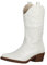 Elara Damen Cowboy Stiefel Biker Boots Chunkyrayan 301-A32P Weiss-39