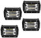YUENFONG 4x72W LED Arbeitsscheinwerfer Zusatzscheinwerfer OffroadScheinwerfer,Wasserdicht,IP67Überschwemmung,5400LM,für SUV, LKW, UTV