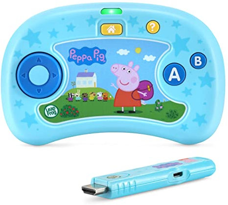 LeapFrog Peppa Pig: Peppa's Big Day Learning Video Game, Educational & Interactive Game For Kids, Plug & Play No Setup Required, Real Voice of Peppa, Gift for Children 3, 4, 5+ Years, English Version
