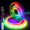RGB IC COB LED Streifen, Smart LED Strip mit Musik Sync, Alexa, Google, App Steuerung, Farbwechsel, LED Band für Deko Wohnzimmer und Schlafzimmer, 3m