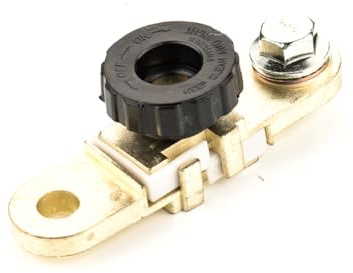 LST Batterie Isolator Trennschalter mit Rundknopf schwarz