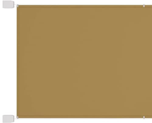 Home & Garden Artikel - Vertikale Markise Beige 140x800 cm Oxford-Gewebe