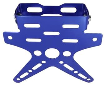 Motorcycle Rear License Plate Frame Motorbike Bracket Rack Scooter Adjusted Plate Holder License Plate Holder