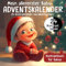 Mein allererster Baby Adventskalender: 24 Tage Kontrastbilder bis Weihnachten - Kontrastbuch für Babys und Neugeborene 0-12 Monate - Perfektes Geschenk